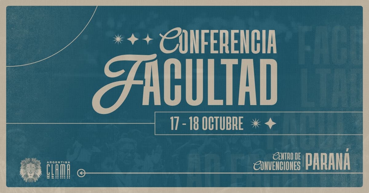 Conferencia - FACULTAD - 2025 - Argentina Clama
